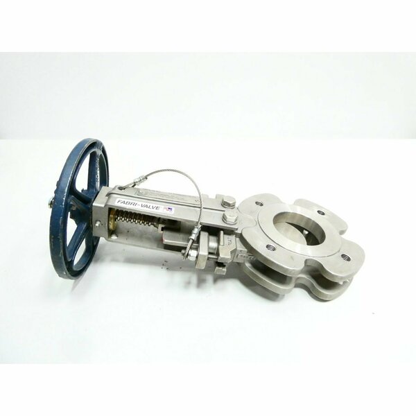 Fabri-Valve MANUAL 150 STAINLESS FLANGED 3IN KNIFE GATE VALVE C37 FV-C3720313200